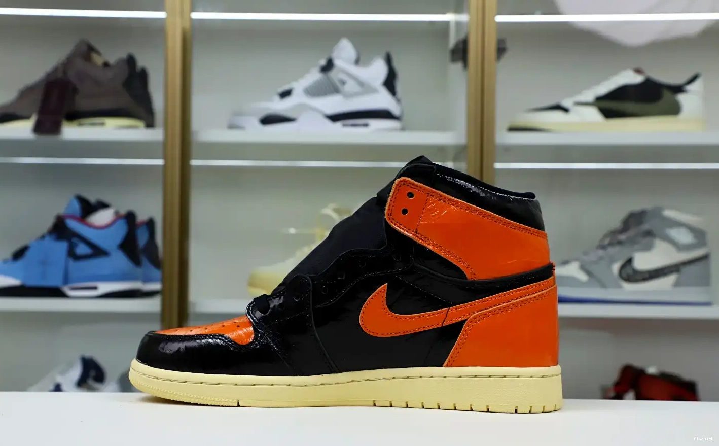 'SHATTERED JORDAN 1 AIR BACKBOARD OG HIGH RETRO 3.0' 0706